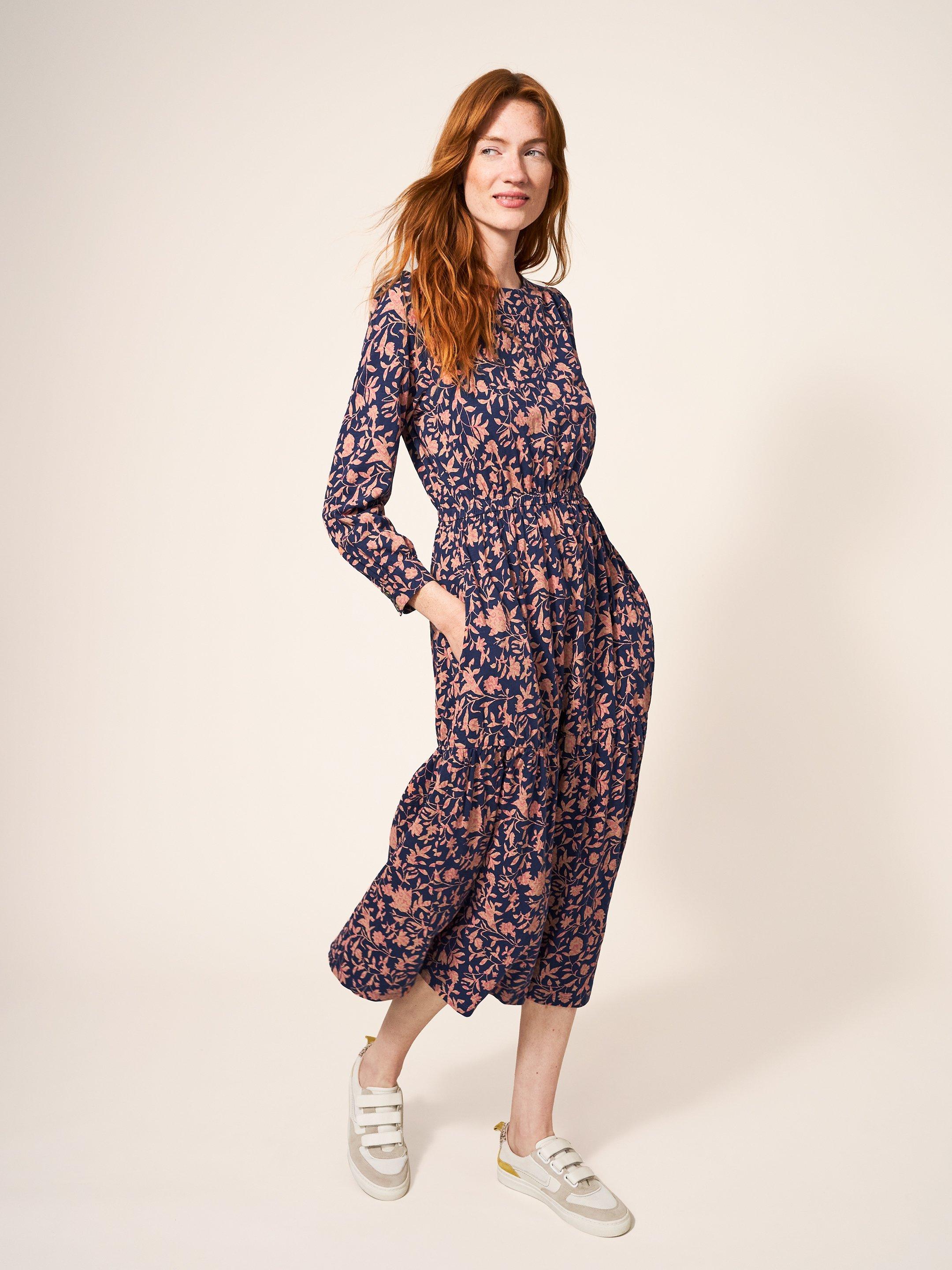 Olive Jersey Dress