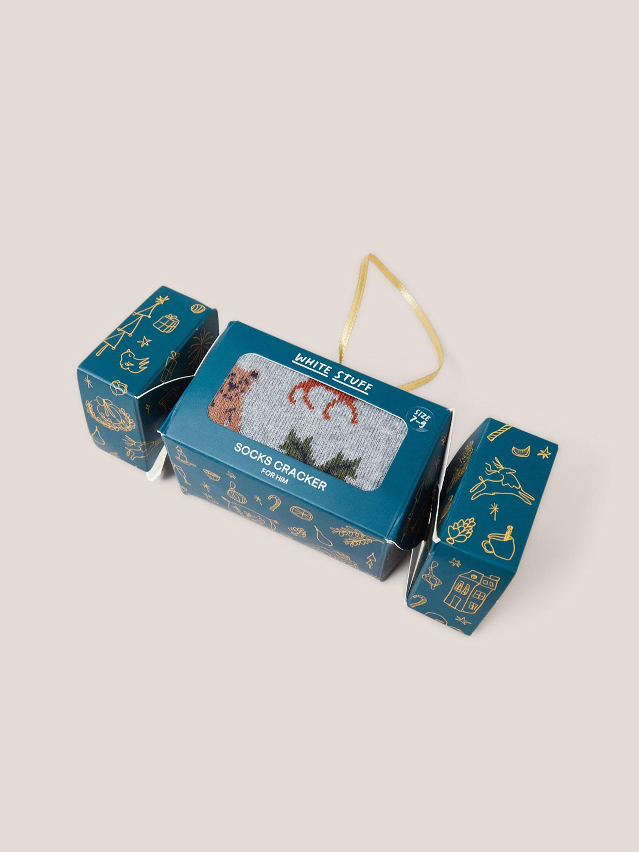 Forest Socks in a Cracker