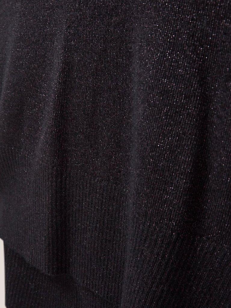 SPARKLE TANK JUMPER in PURE BLK - FLAT DETAIL