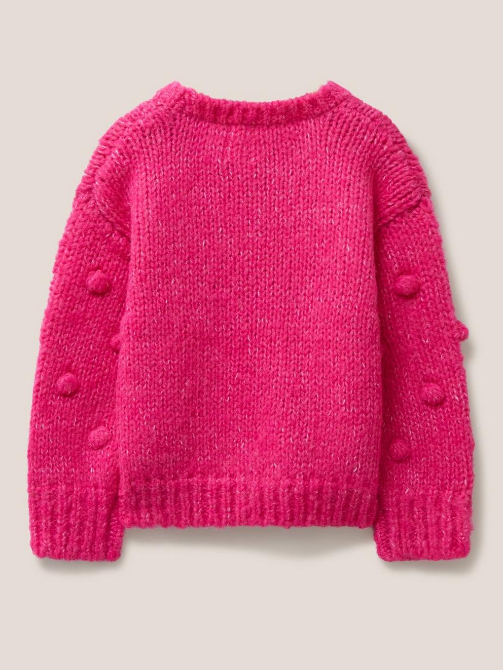 Bobble Jumper (Kids) in BRT PINK - FLAT BACK