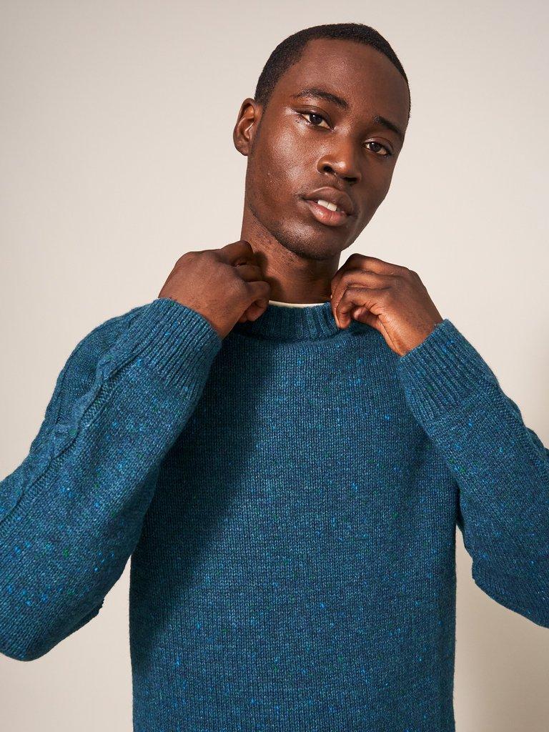 Mens teal store jumper