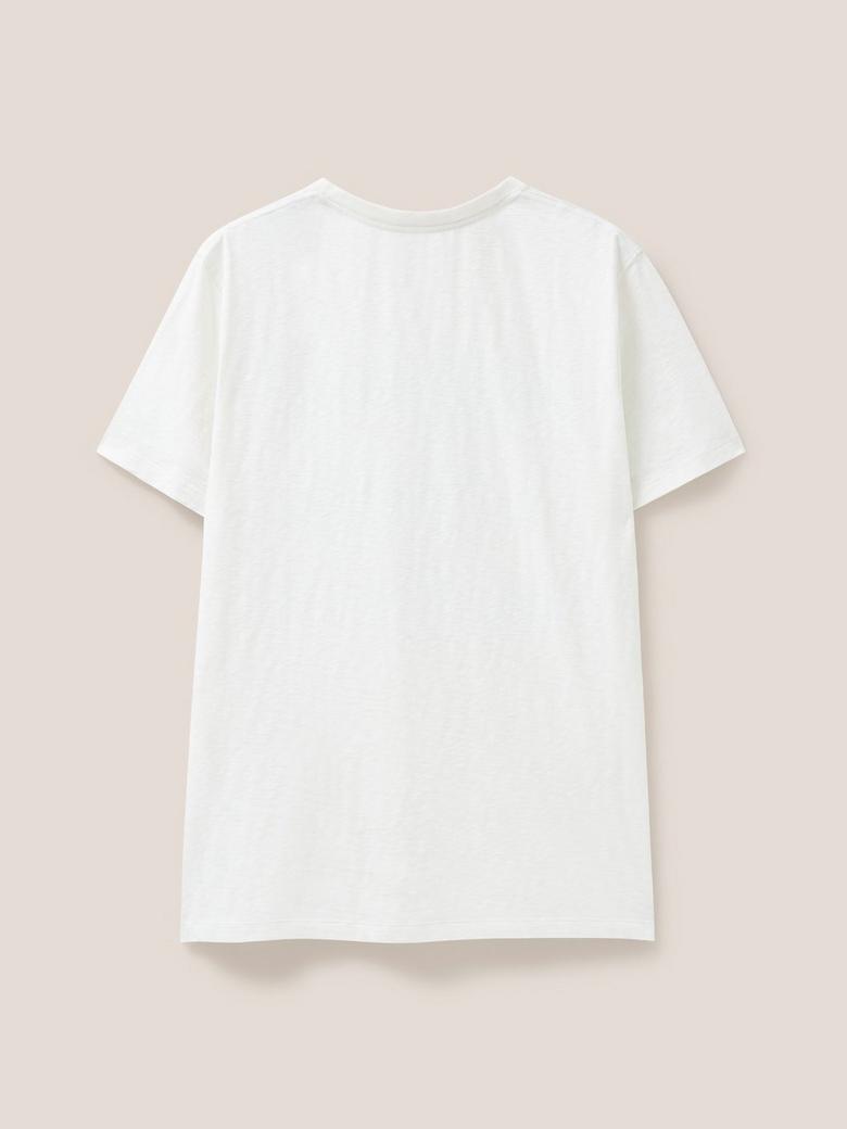White Stuff Men's T-Shirt Geo Fish Graphic Print Short Sleeve Soft ...
