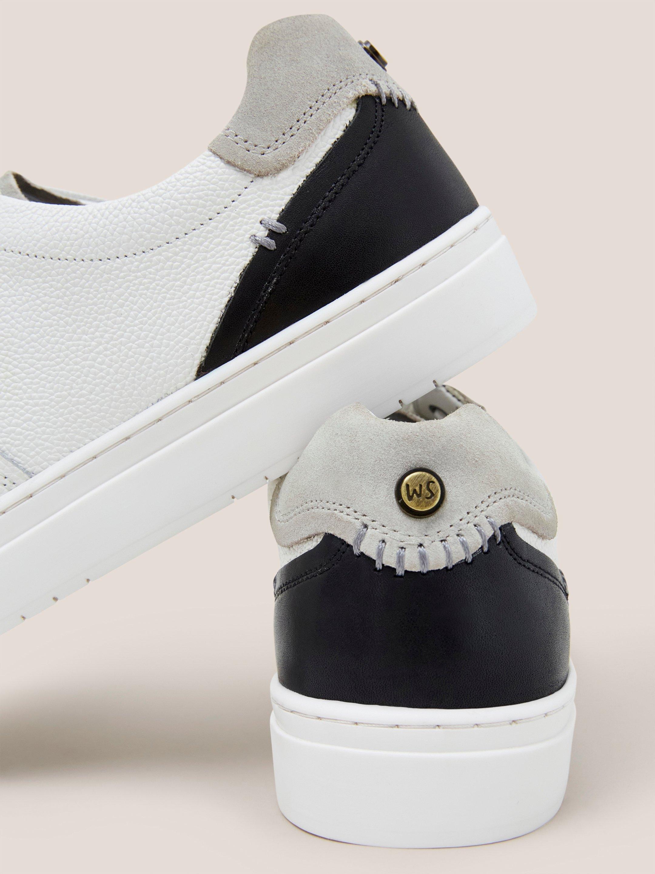 Lucie Lace Up Trainers White main image 0