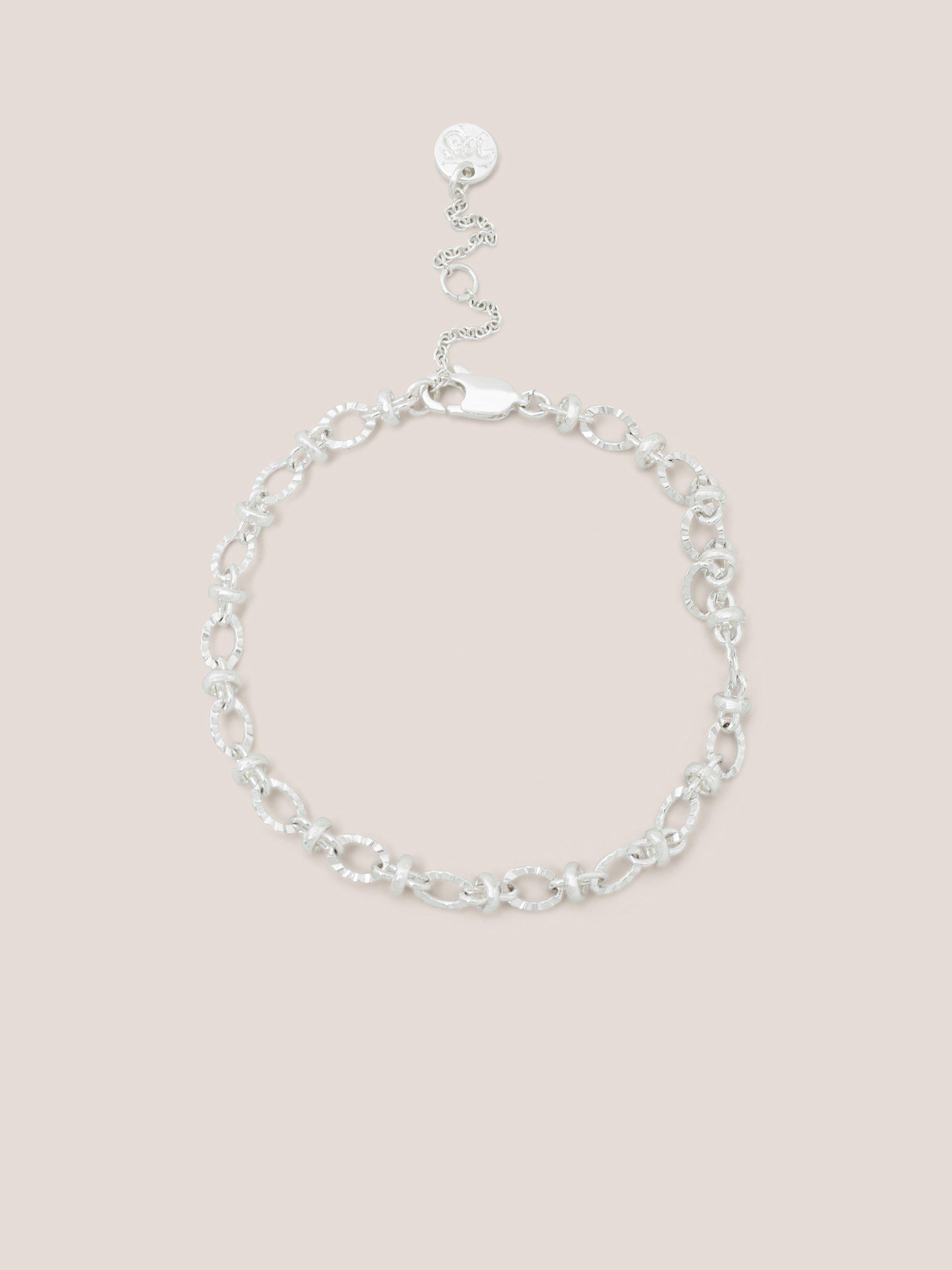 Silver Plated Link Bracelet