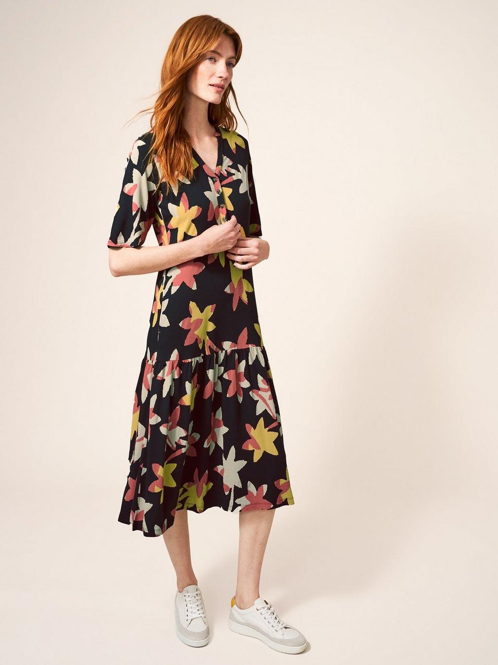 Sabina Dress - Black & White Gingham