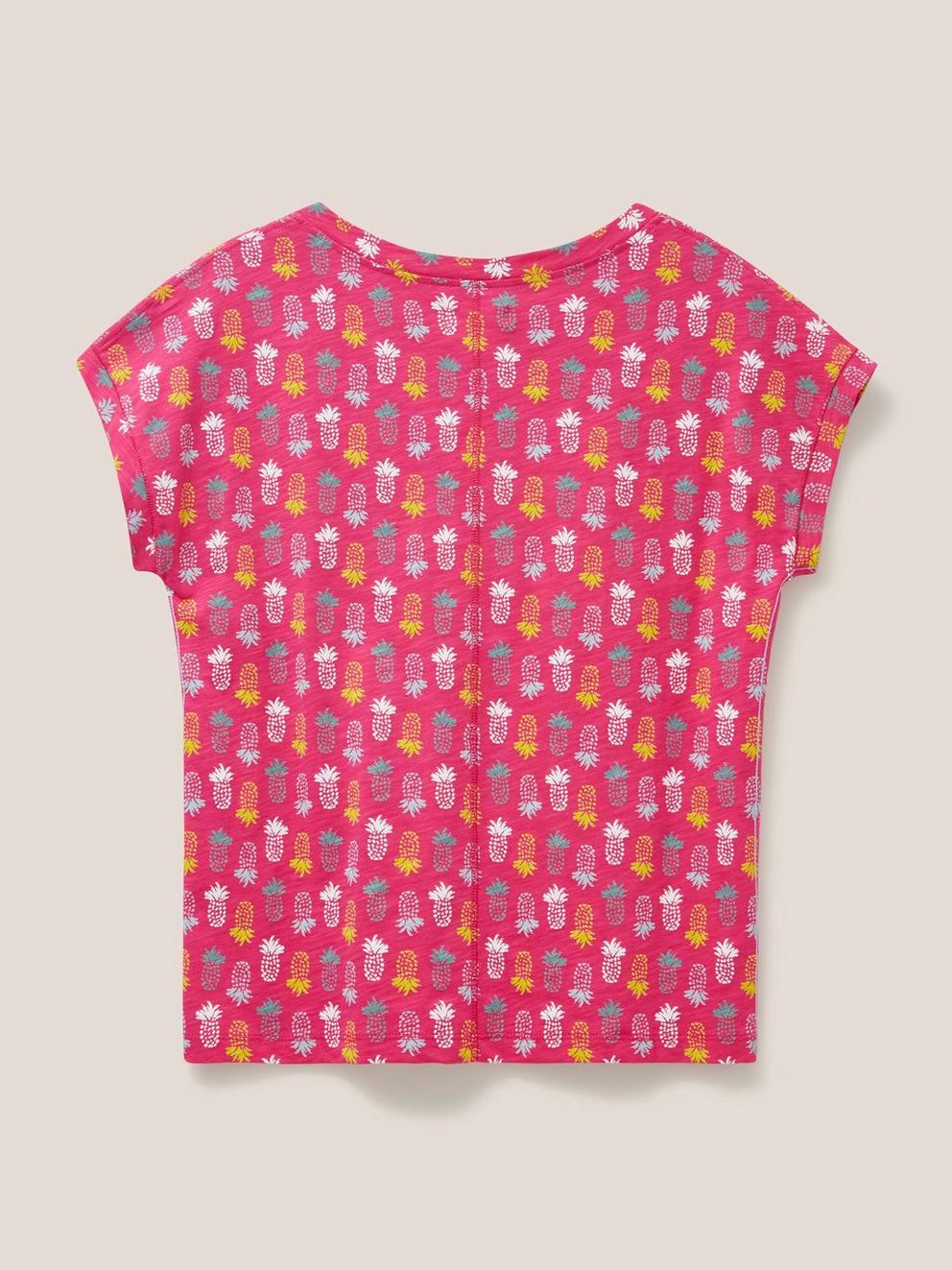 NELLY NOTCH NECK in PINK MLT - FLAT BACK