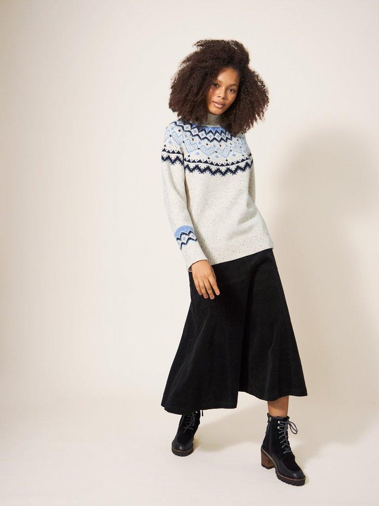 Midi skirt store and jumper