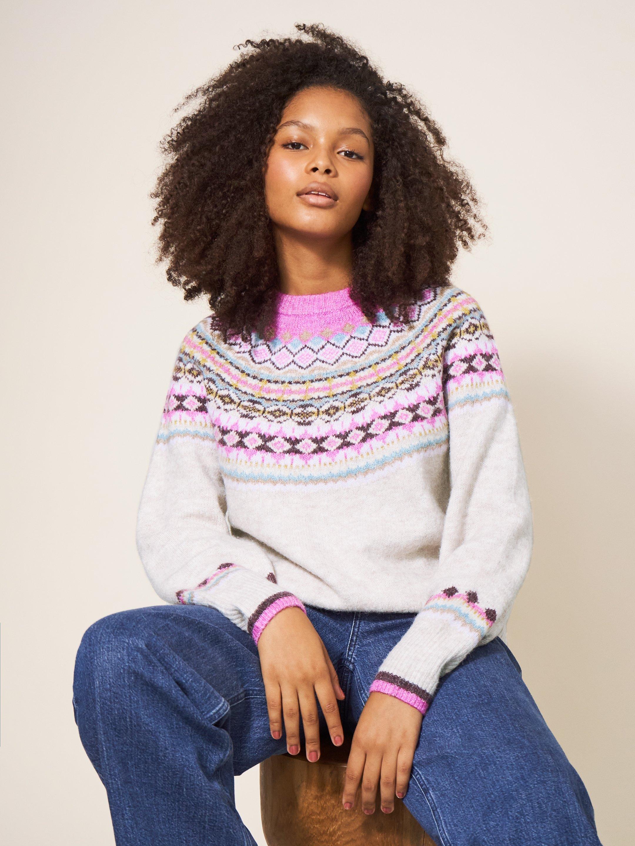 Fairisle 2024 jumpers ladies