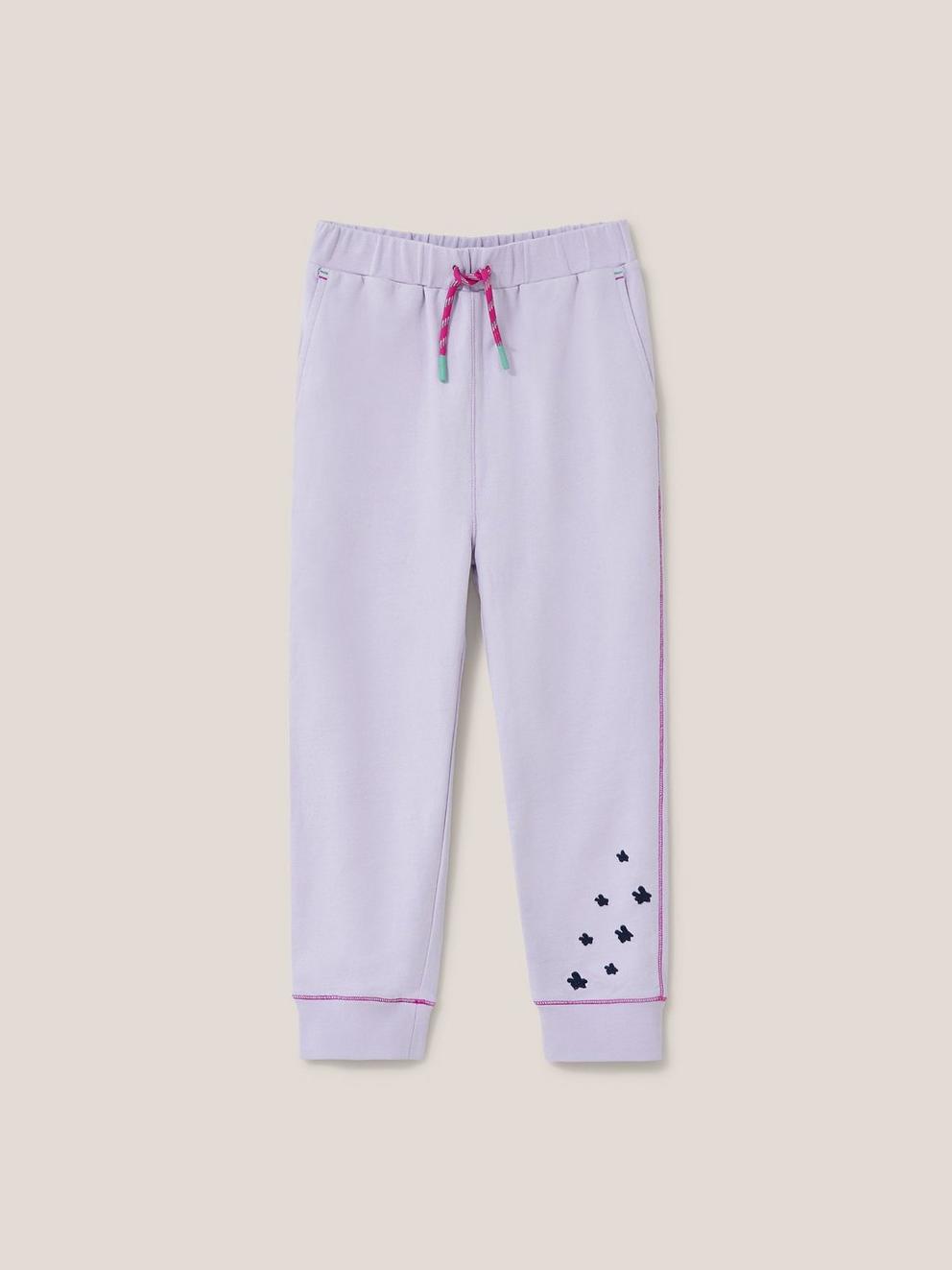 Frankie Run Rabbit Jogger in LGT PURPLE - FLAT FRONT