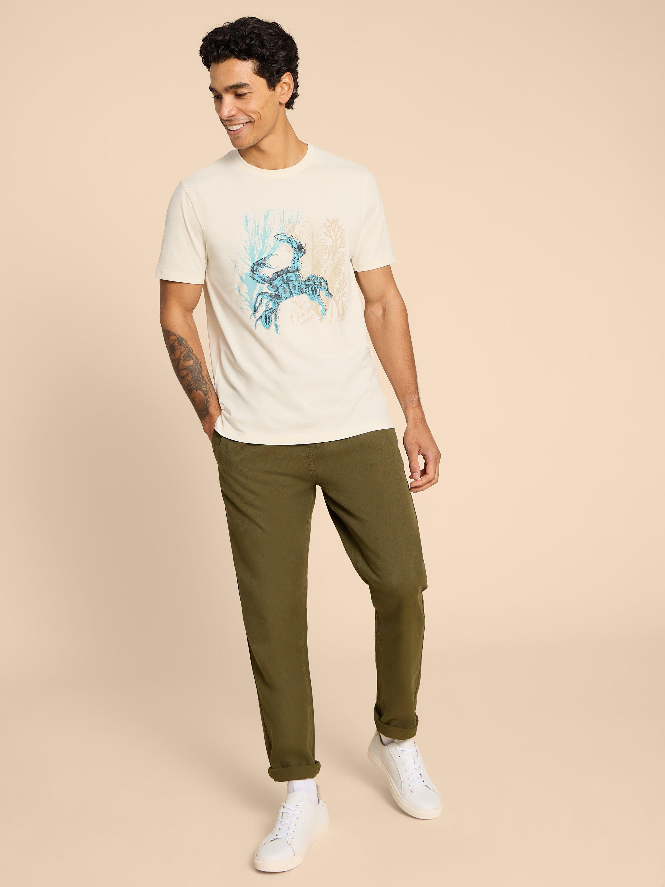 Crab Graphic Tee in WHITE PR - LIFESTYLE