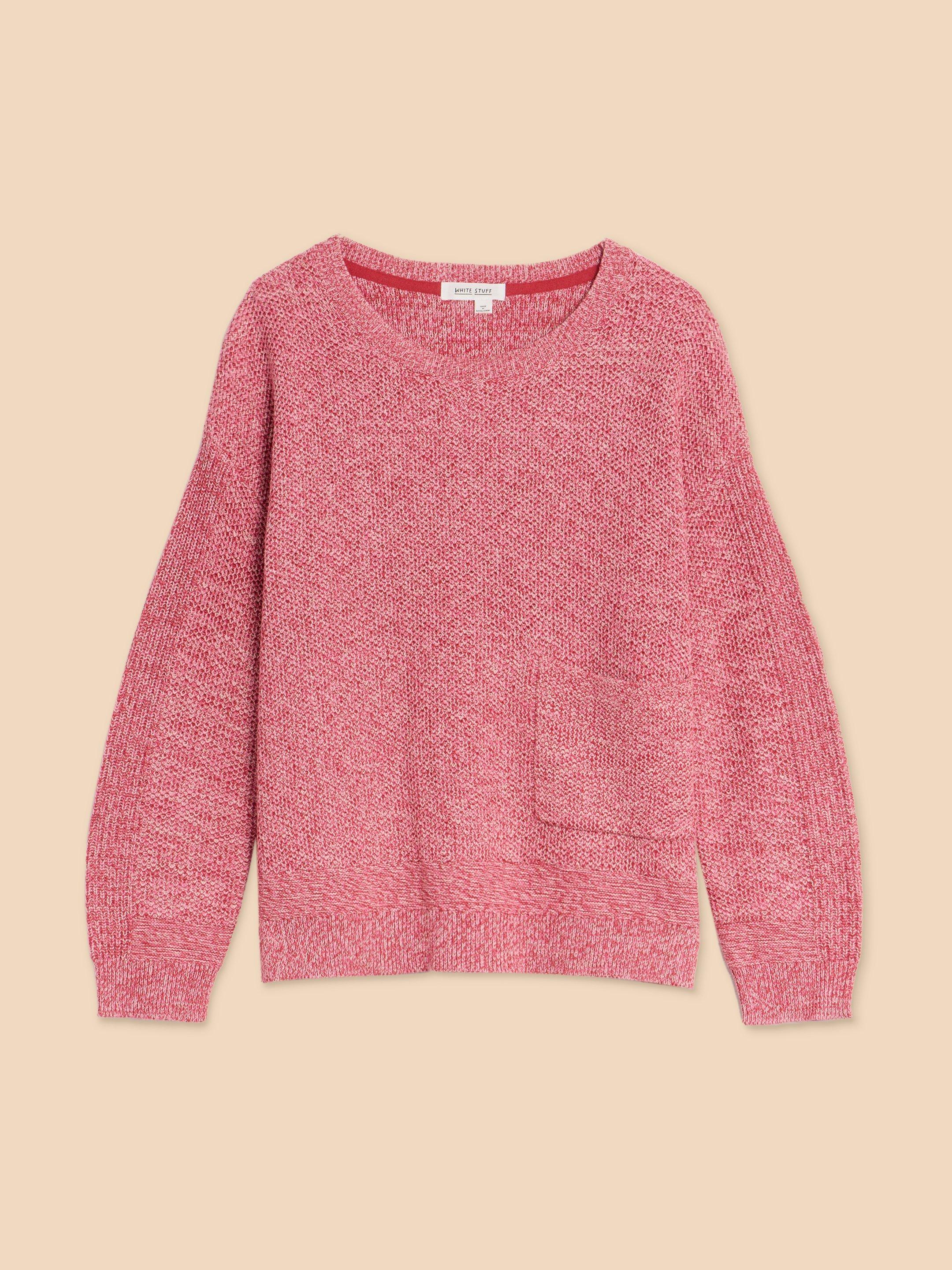 NORTHBANK JUMPER in PINK MLT - FLAT FRONT