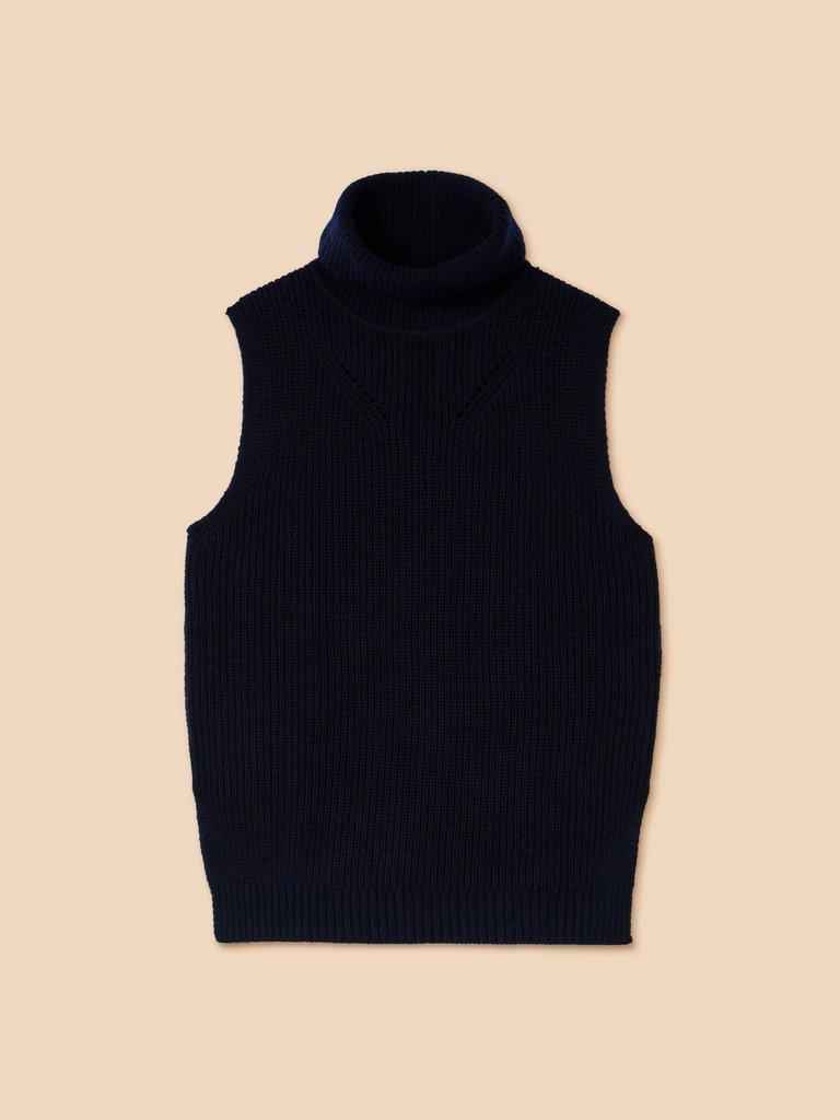 TRIXIE TANK in FR NAVY - FLAT FRONT