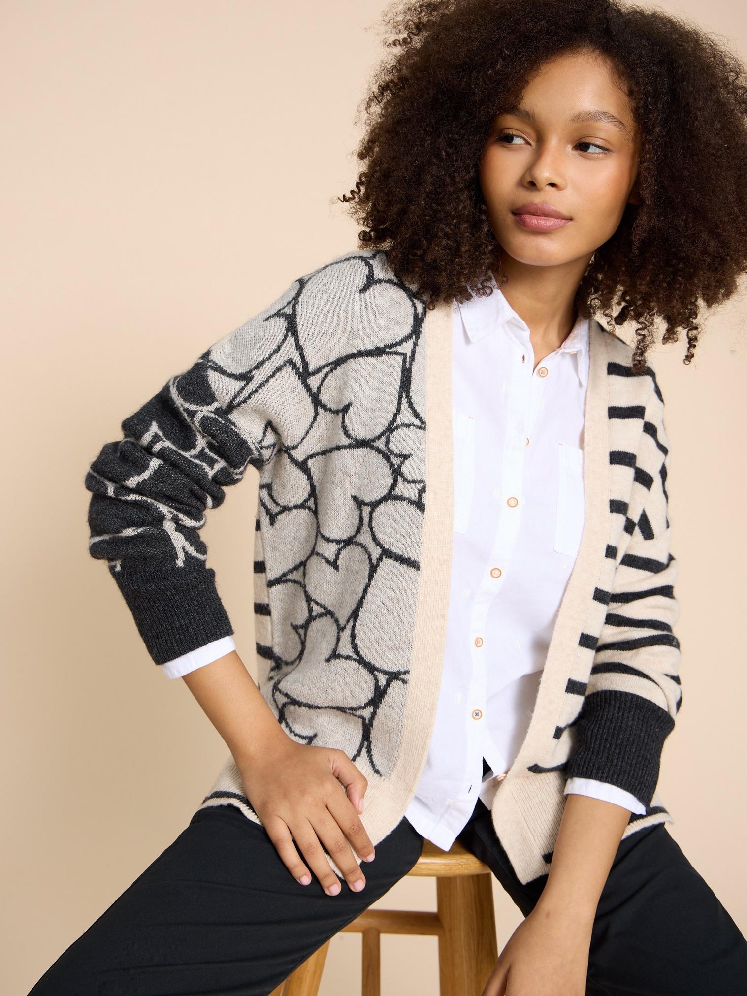 White stuff harbour clearance cardigan