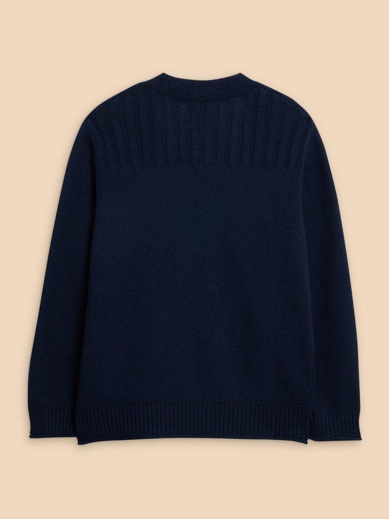 TULA CARDI in FR NAVY - FLAT BACK