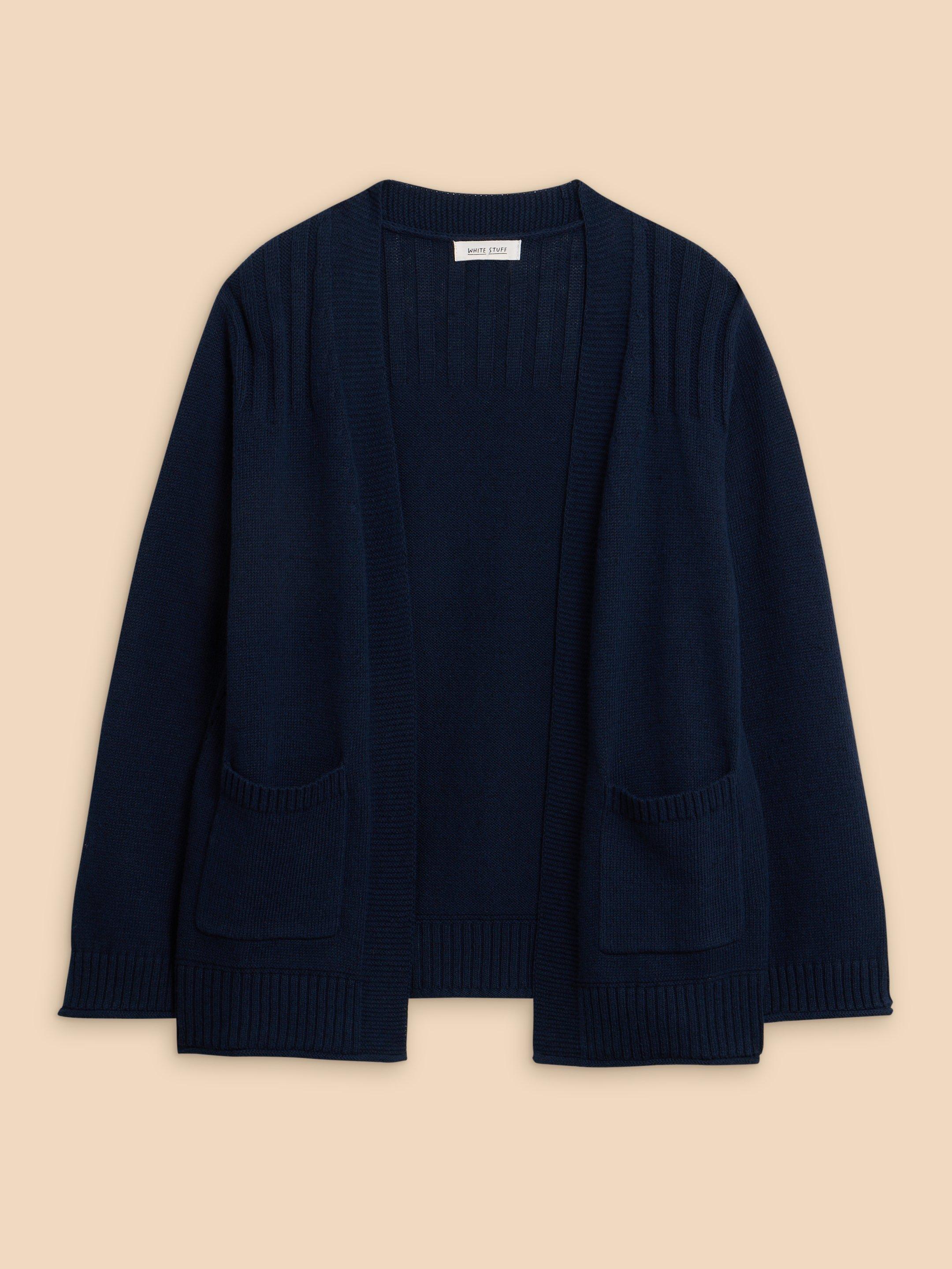 TULA CARDI in FR NAVY - FLAT FRONT