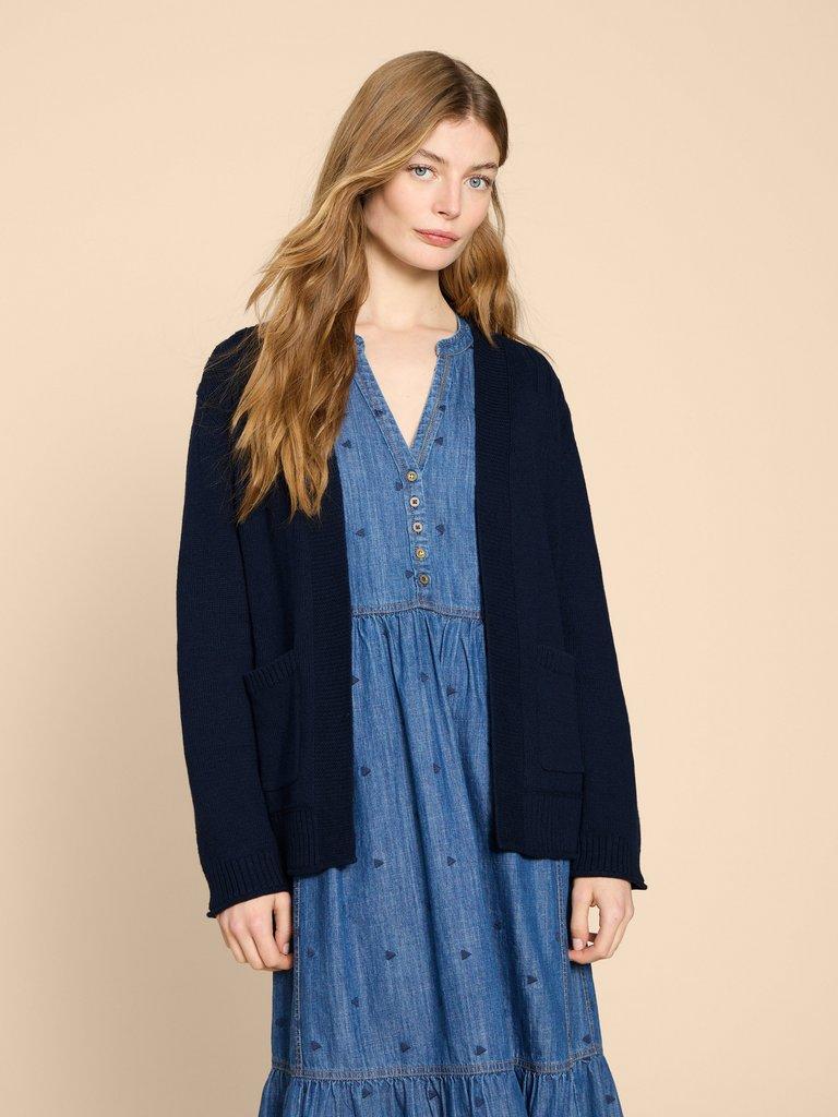 TULA CARDI in FRENCH NAVY | White Stuff