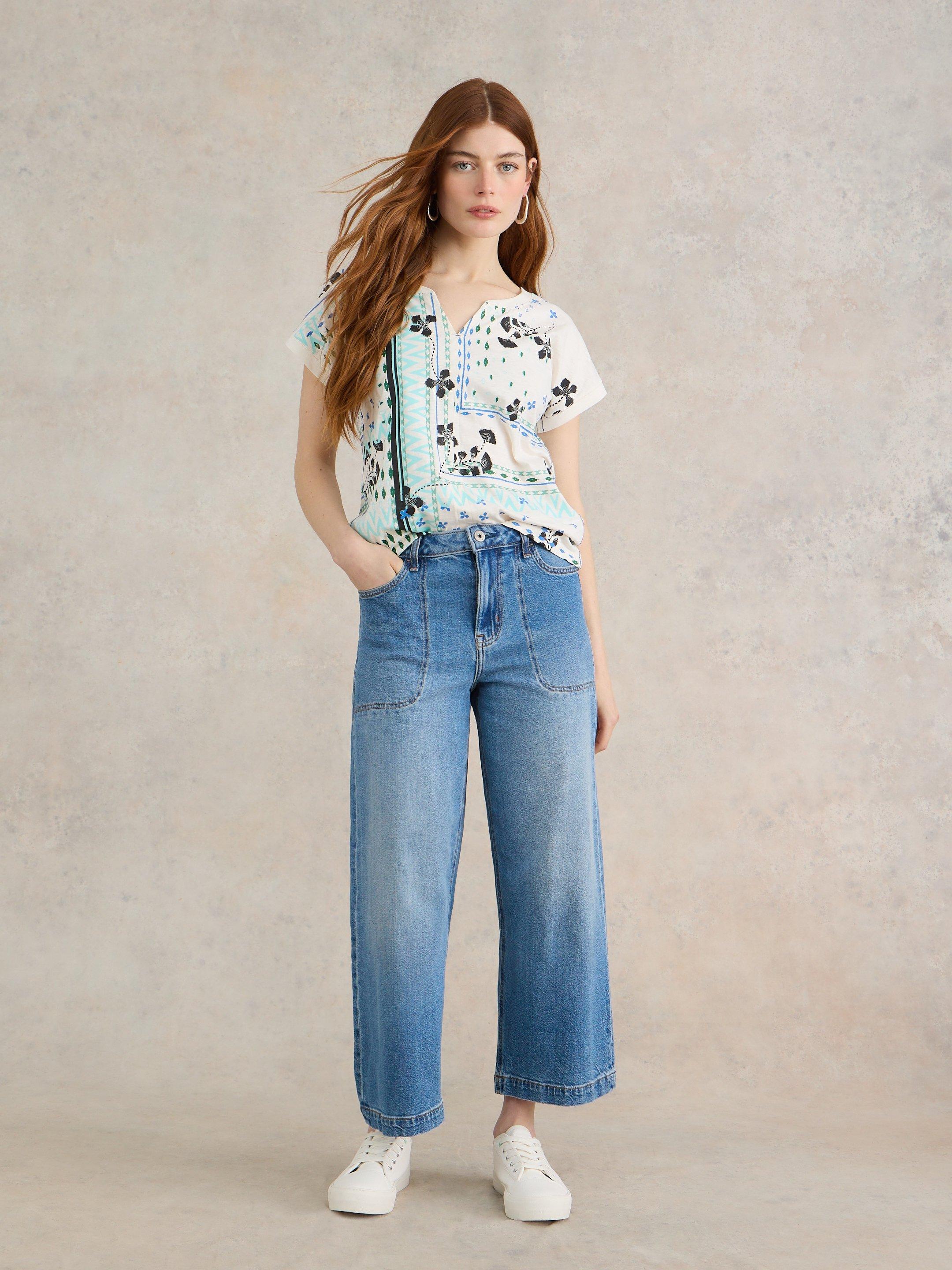 NELLY NOTCH NECK TEE