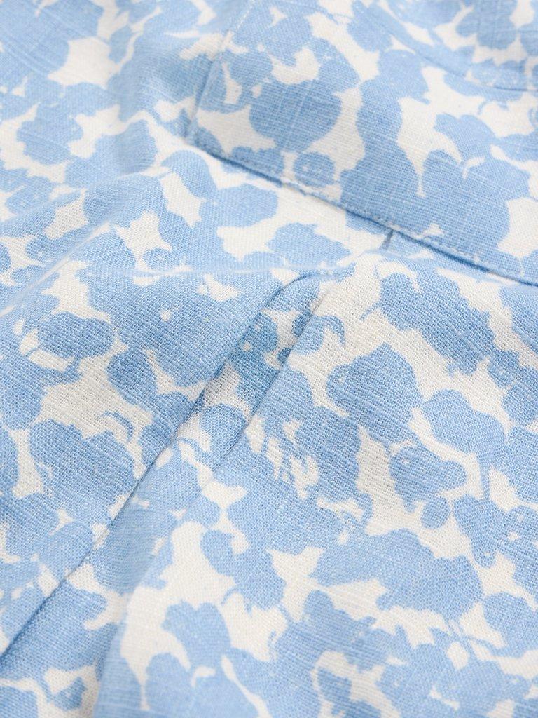 CELIA SHIRT in BLUE PR - FLAT DETAIL