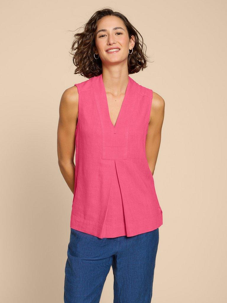 CELIA SHIRT in MID PINK - LIFESTYLE