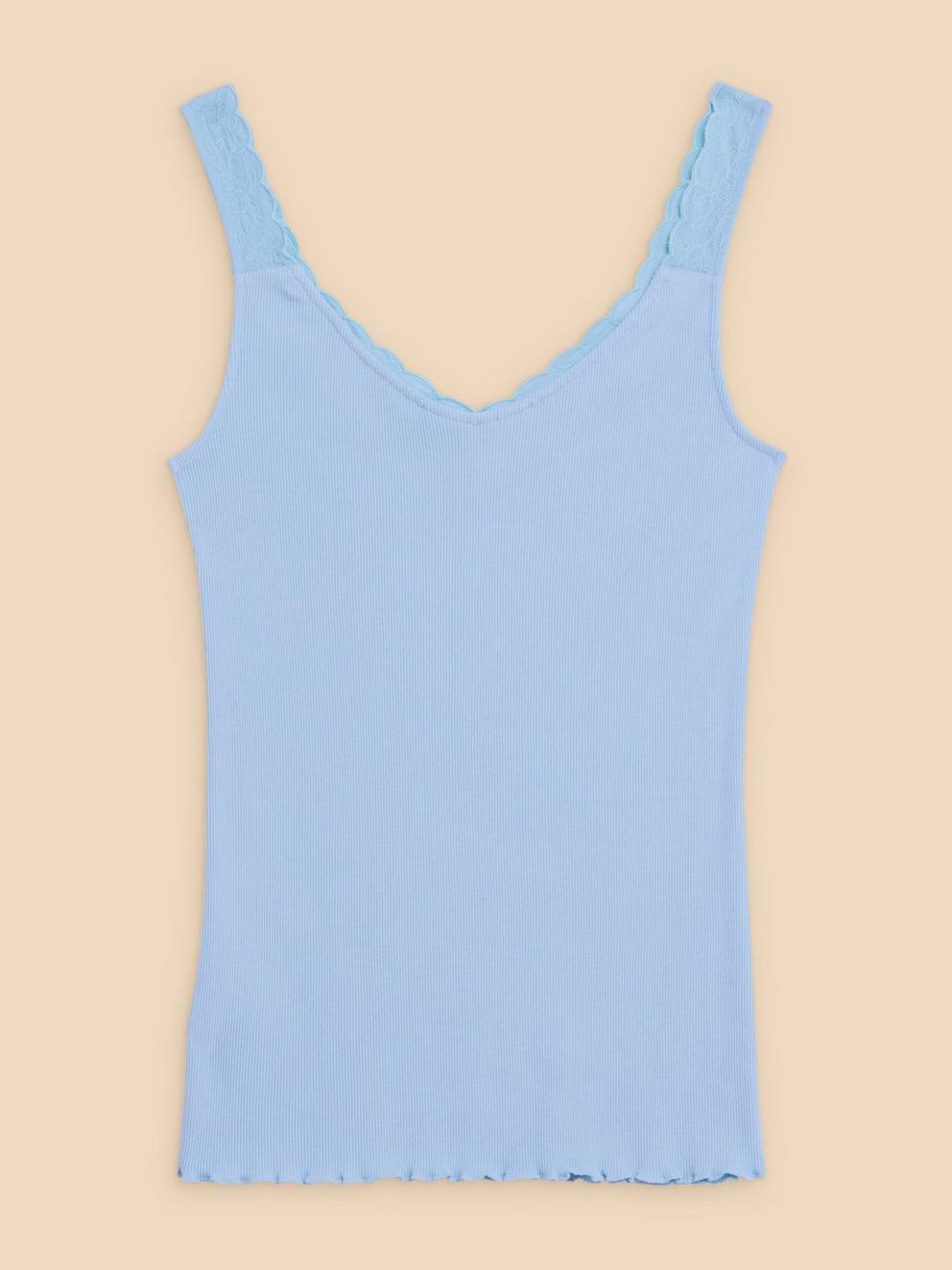 SEABREEZE VEST in LGT BLUE - FLAT BACK