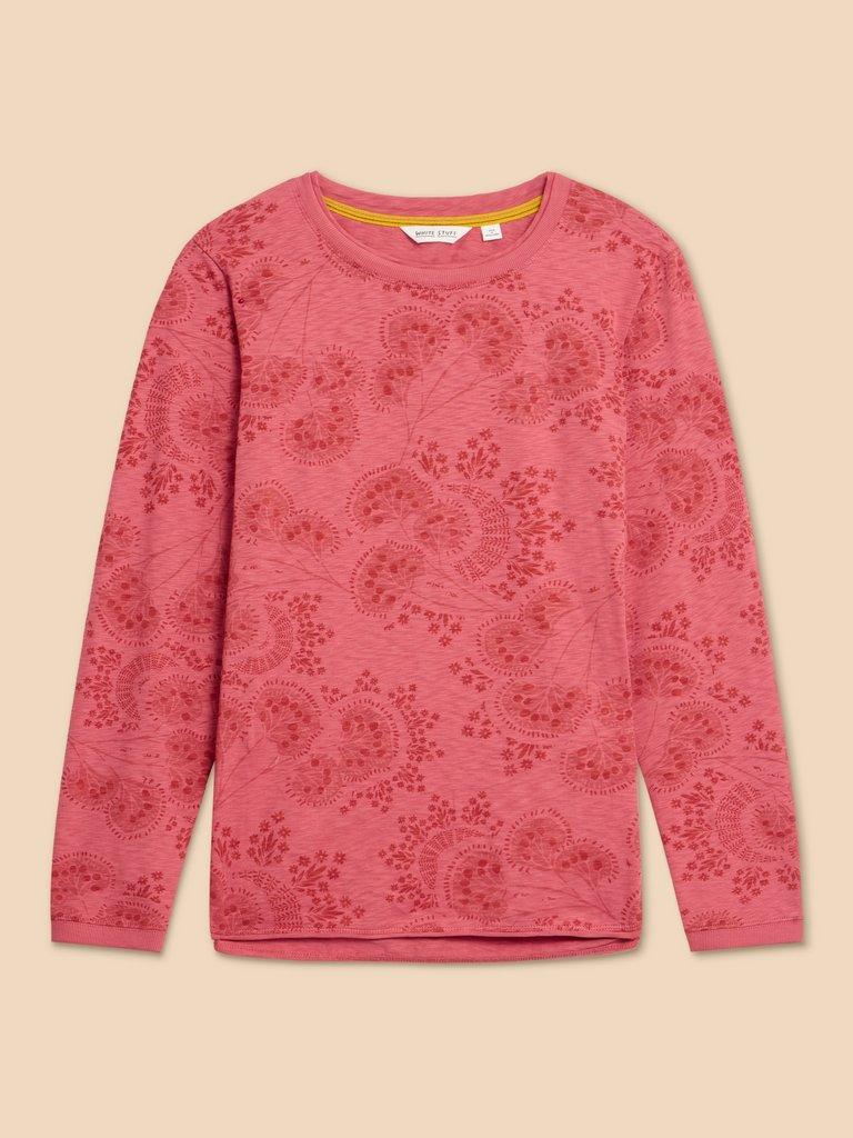 CLARA TEE in PINK PR - FLAT FRONT