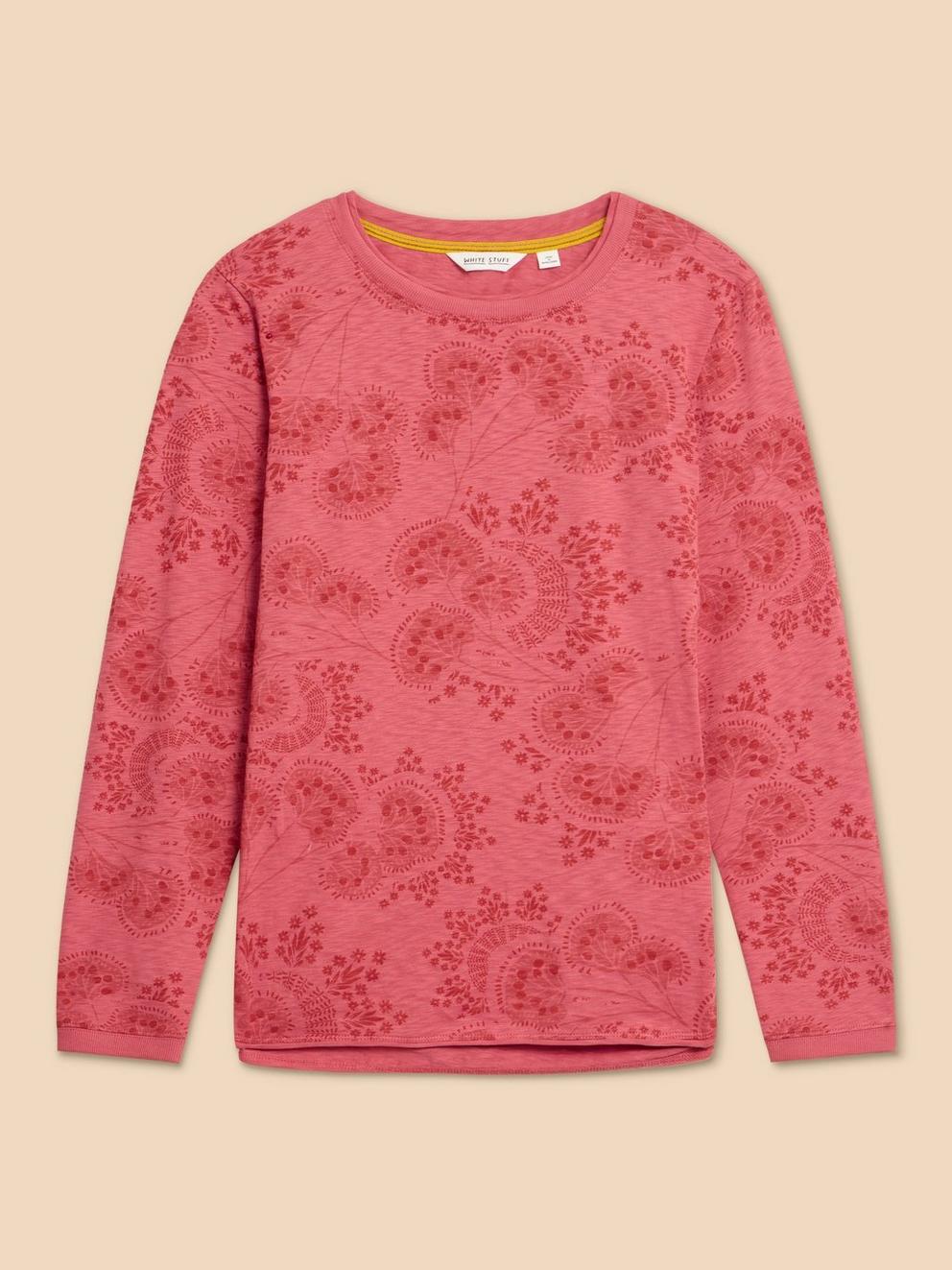 CLARA TEE in PINK PR - FLAT FRONT