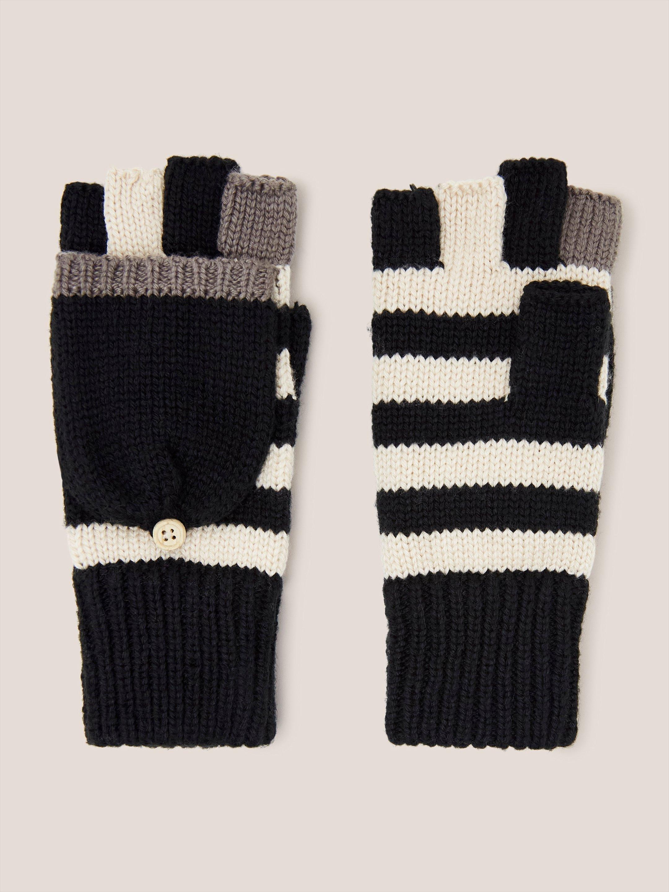 Knitted Flip Mitt