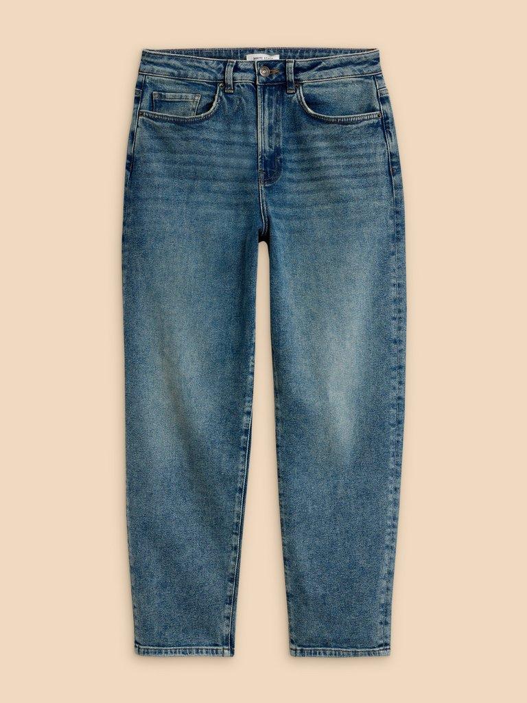 Tilly Tapered Jean in MID DENIM - FLAT FRONT