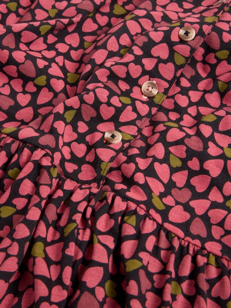 Naya Print Jersey Dress in PINK PR - FLAT DETAIL