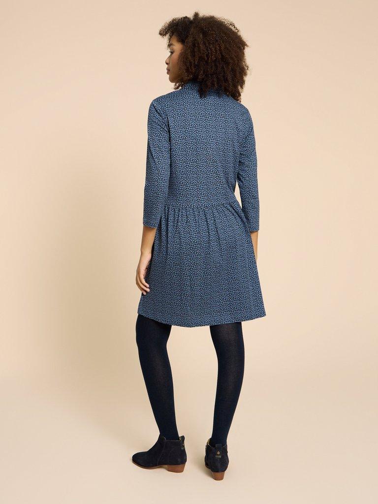 Everly Shirt Dress in BLUE PRINT White Stuff