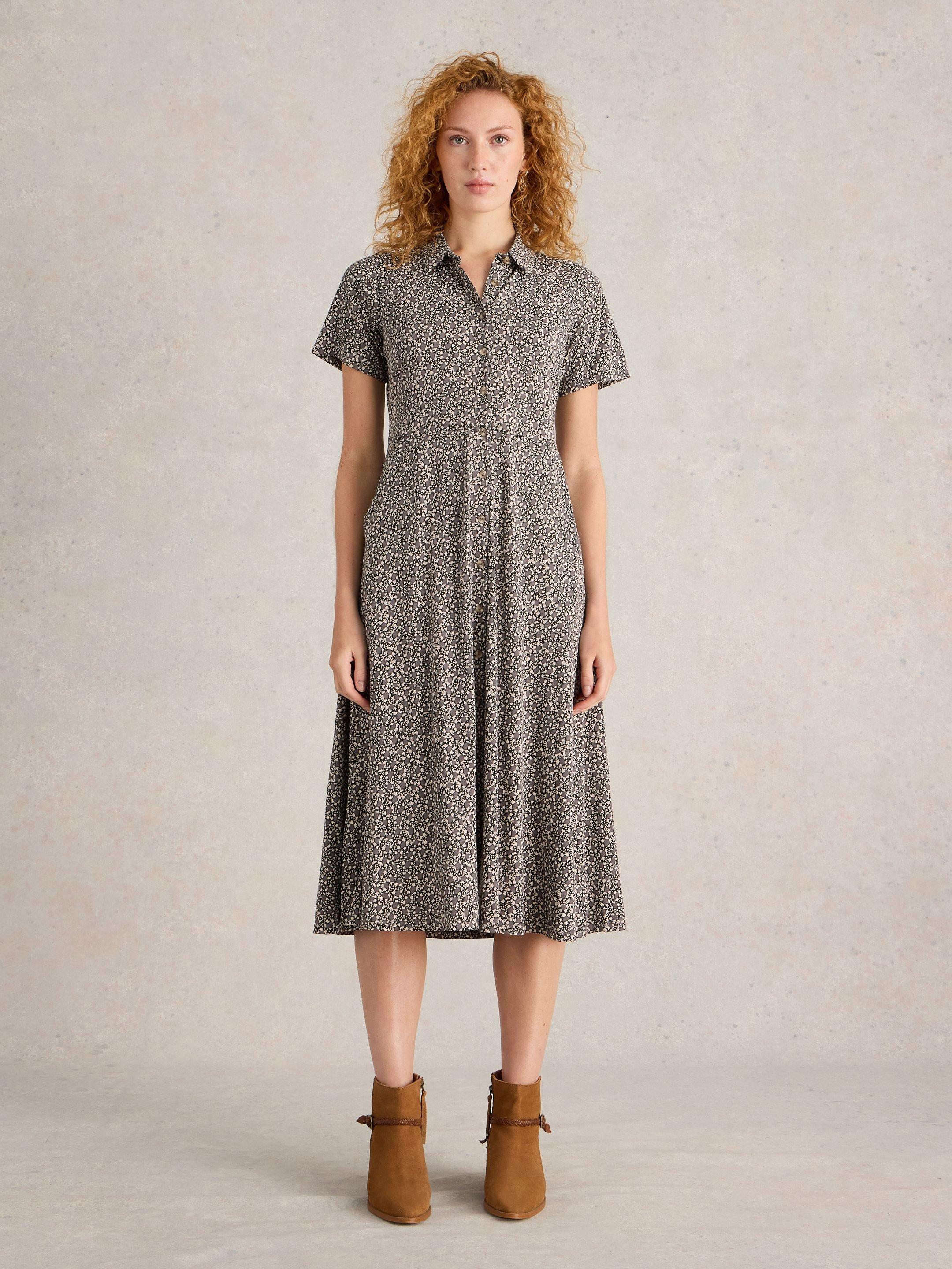 Rua Jersey Shirt Dress