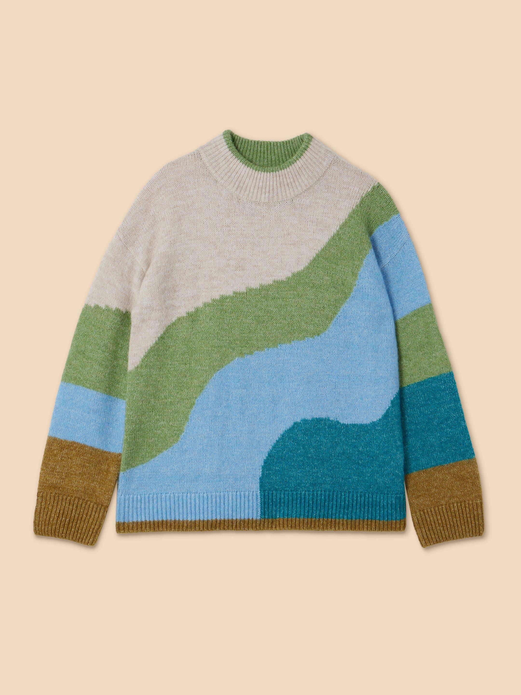 White stuff green on sale jumper