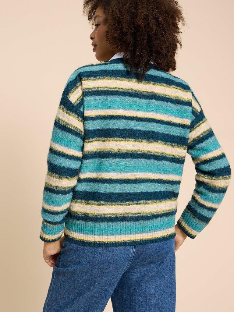 SICILY JUMPER in BLUE MULTI | White Stuff