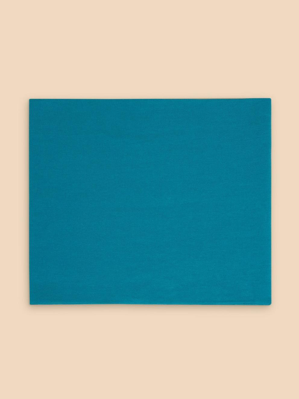Jersey Versatile Roll in MID TEAL - FLAT BACK