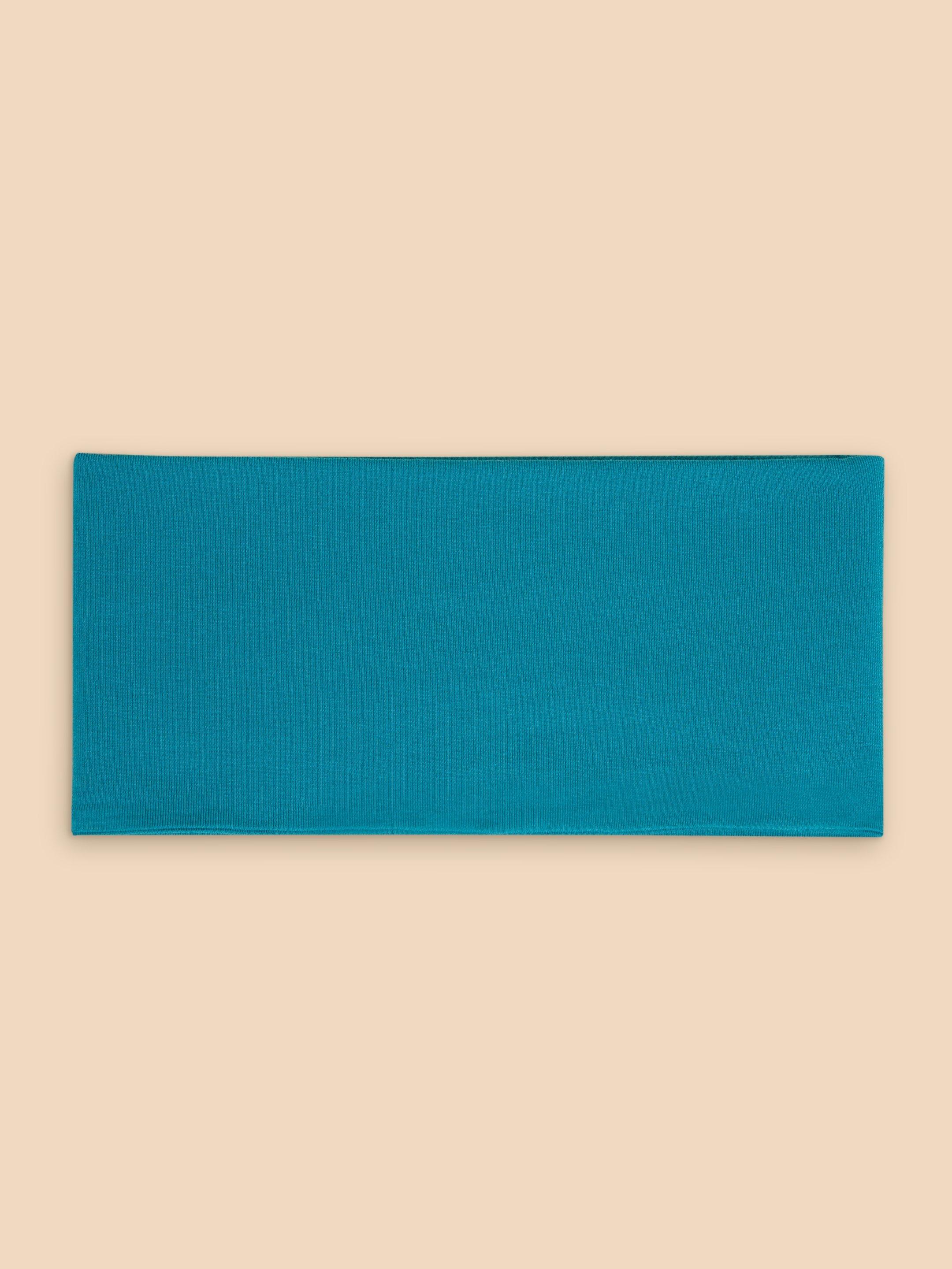 Jersey Versatile Roll in MID TEAL - MODEL FRONT