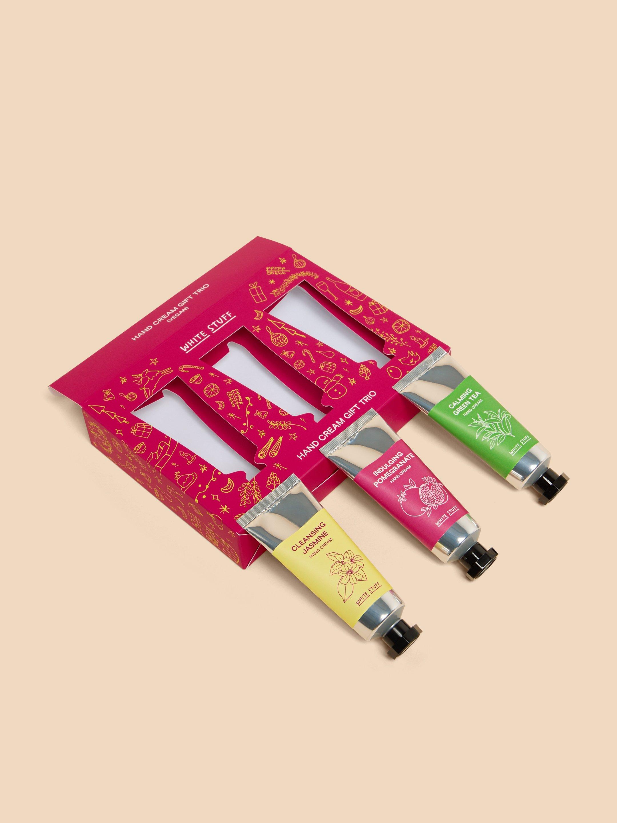Hand Cream Gift Set in PINK MULTI White Stuff