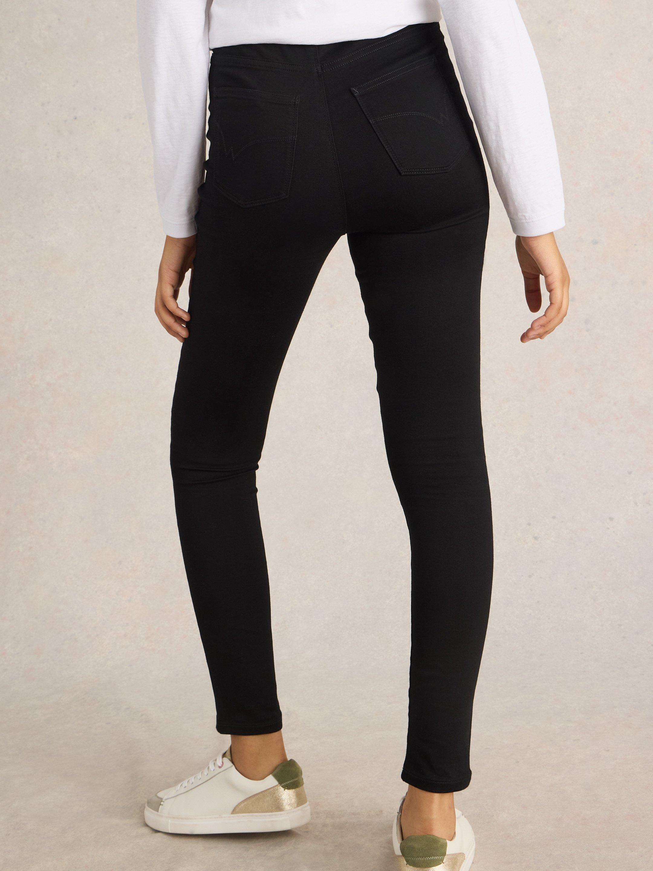 Buy White Stuff Janey Black Jeggings from Next Luxembourg