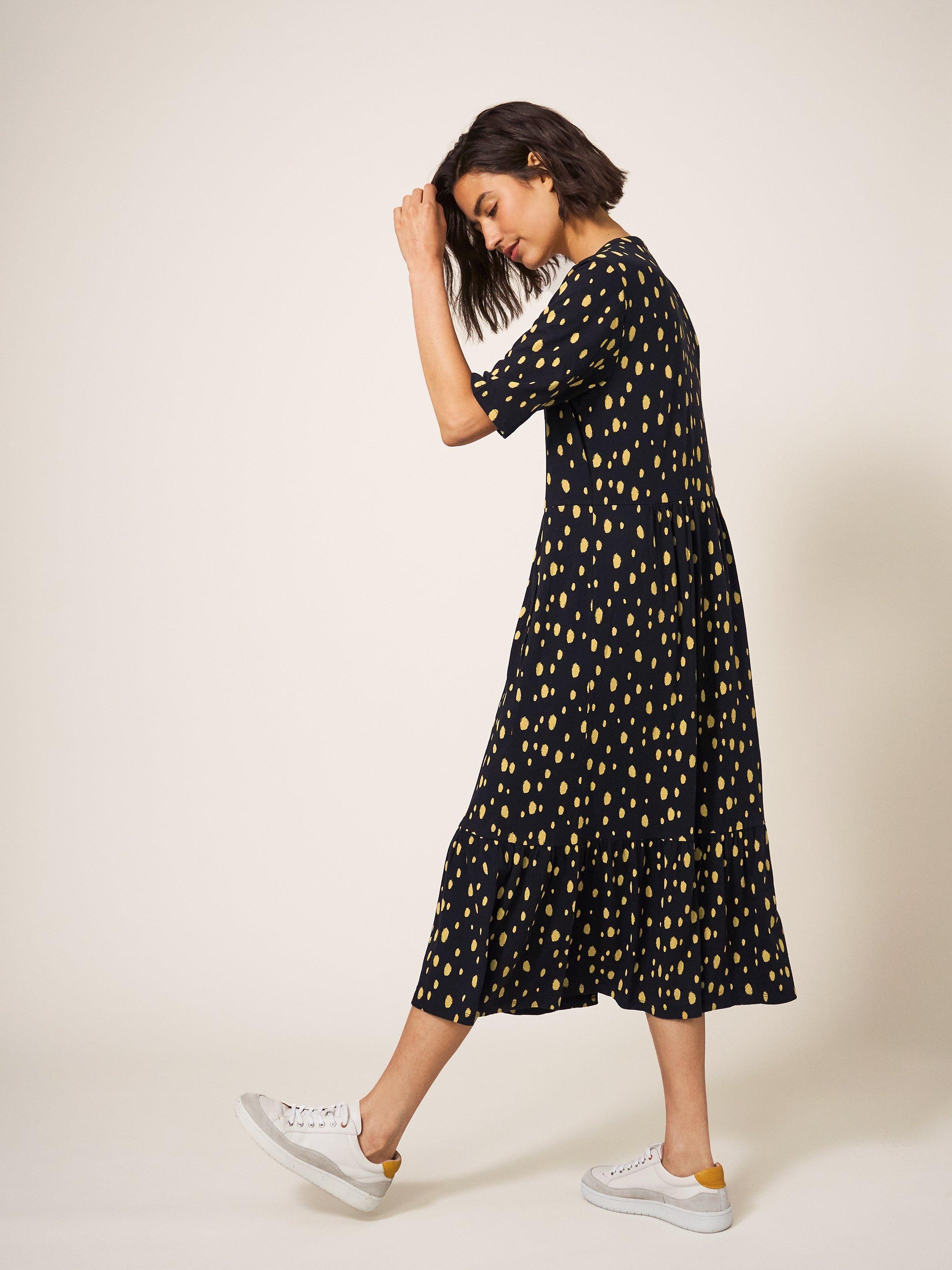 Naya Midi Dress | Denim