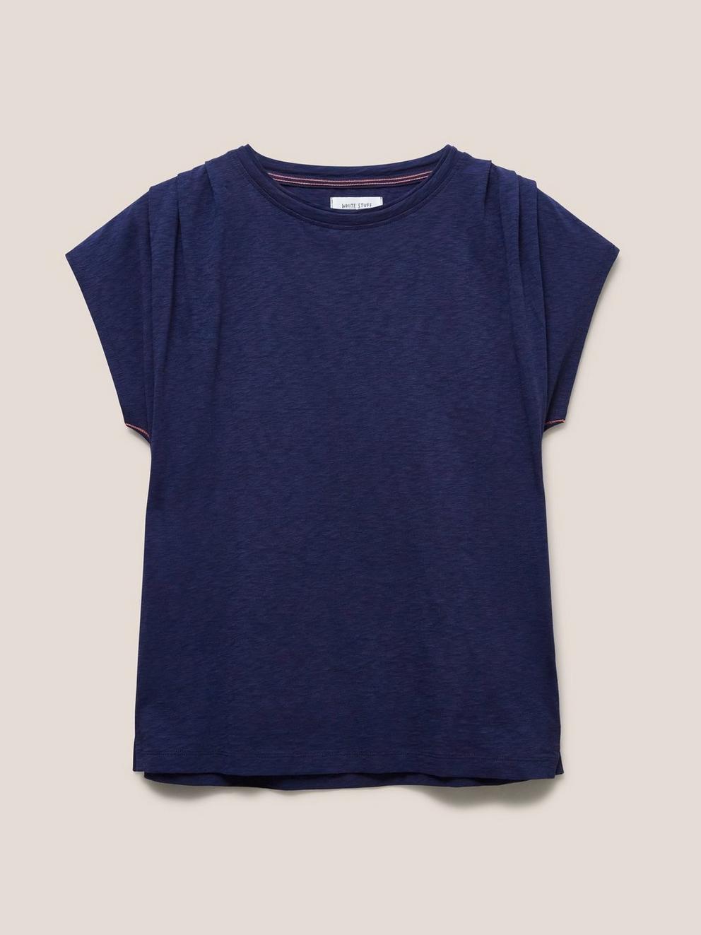 Sia Modern Tee in DARK NAVY - FLAT FRONT