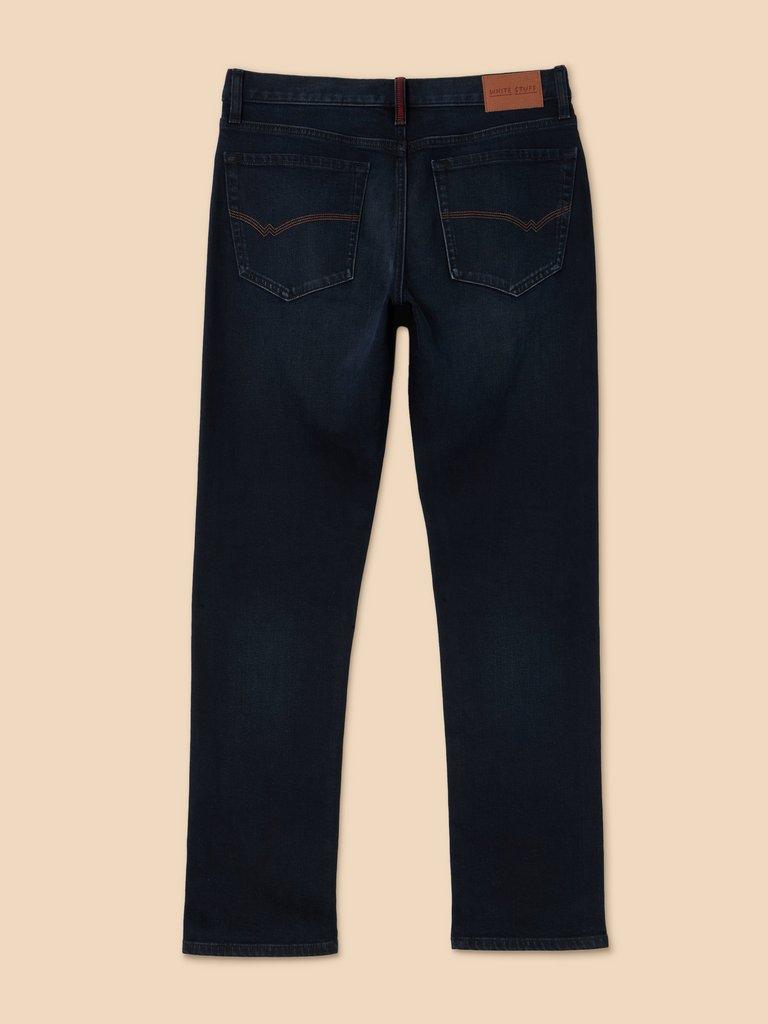 Eastwood Straight Jean in BLK DENIM - FLAT BACK