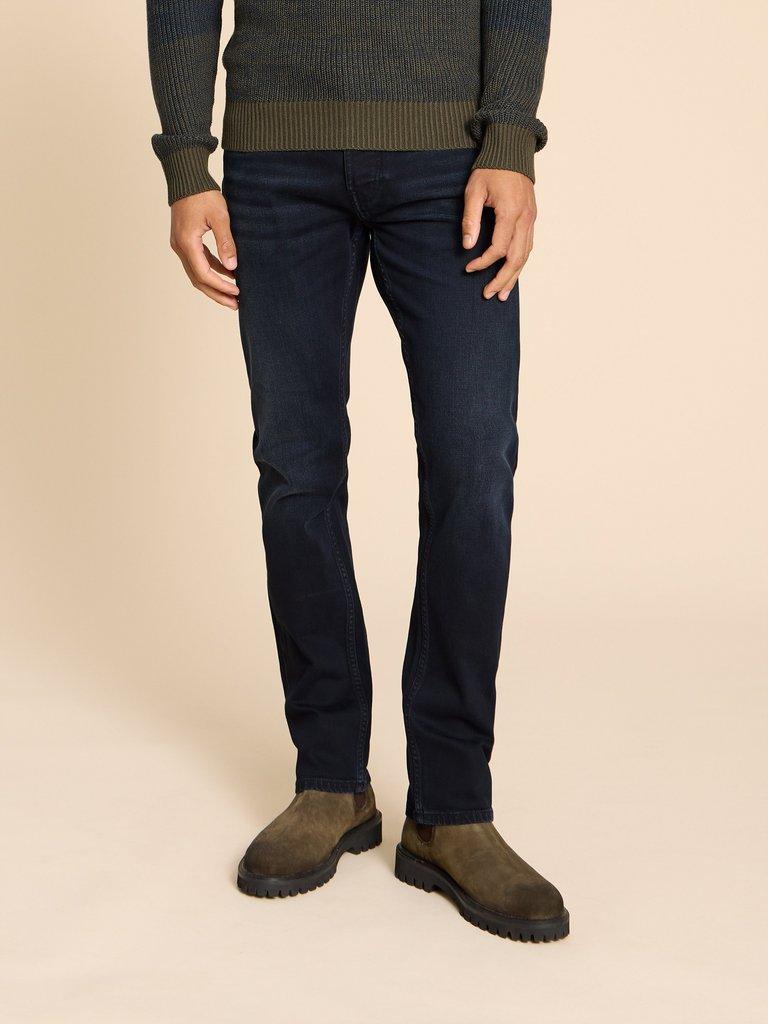 Eastwood Straight Jean in BLK DENIM - LIFESTYLE