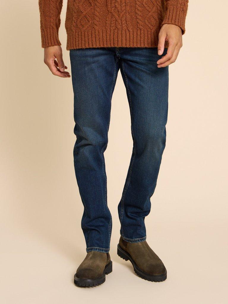 Eastwood Straight Jean in DK BLUE - LIFESTYLE