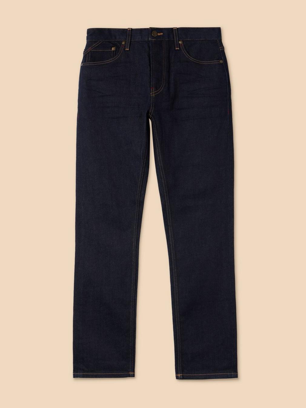 Eastwood Straight Jean in DK DENIM - FLAT FRONT