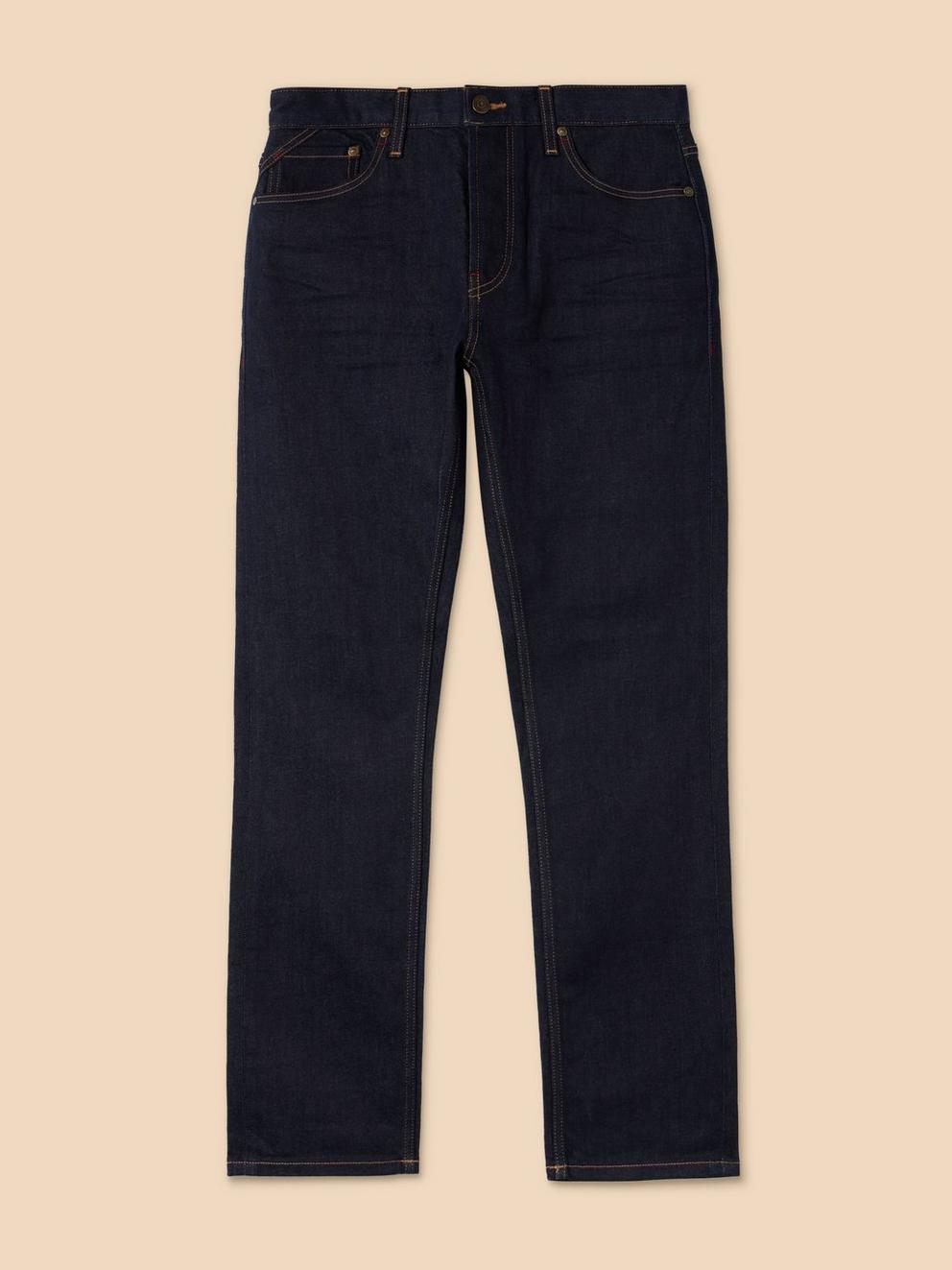 Eastwood Straight Jean in DK DENIM - FLAT FRONT