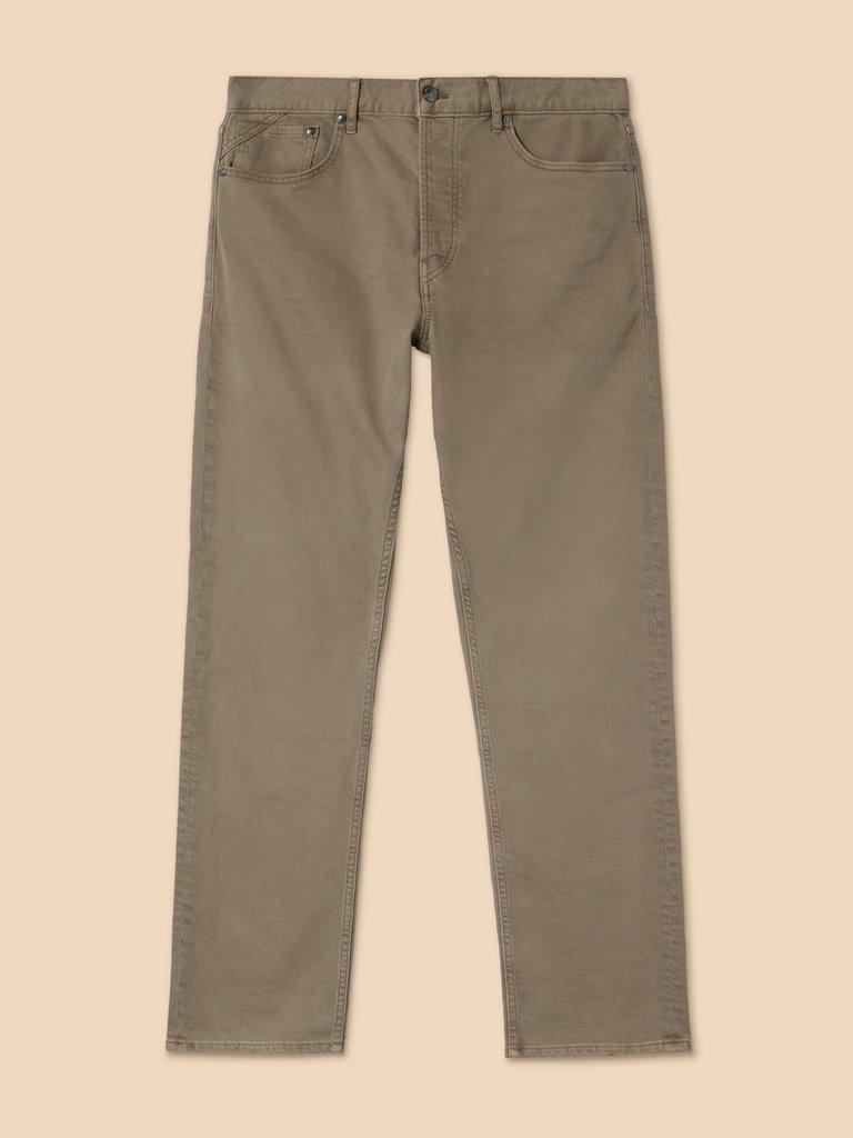 Eastwood Straight Jean in LGT NAT - FLAT FRONT