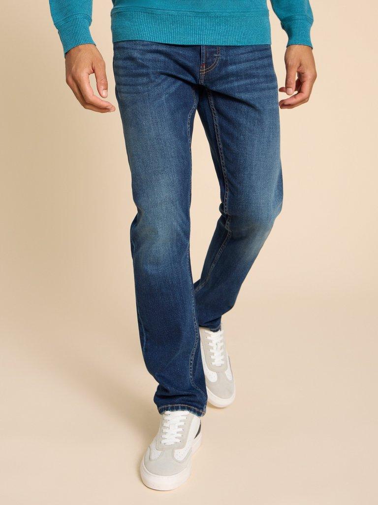 Eastwood Straight Jean in MID DENIM - LIFESTYLE