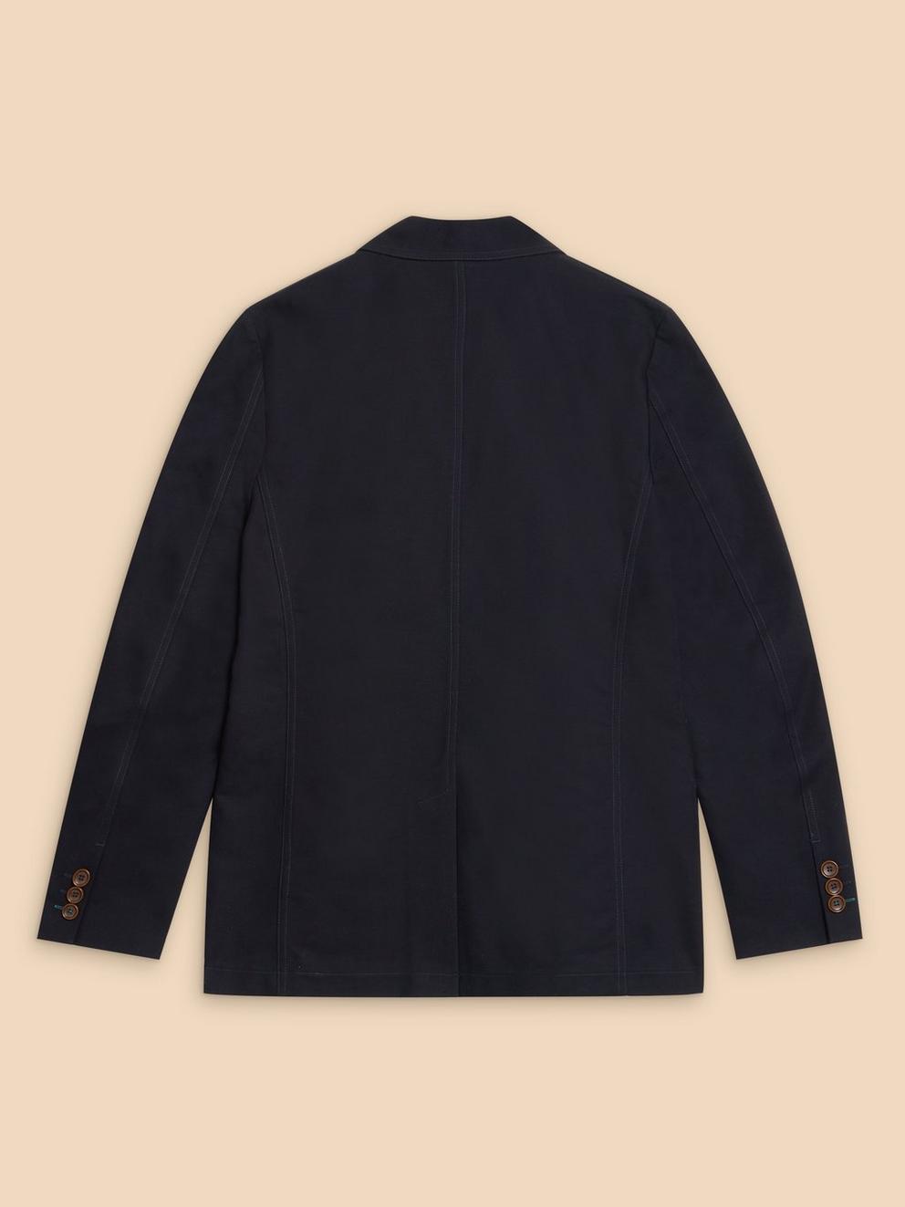 Chiltern Blazer in DARK NAVY - FLAT BACK