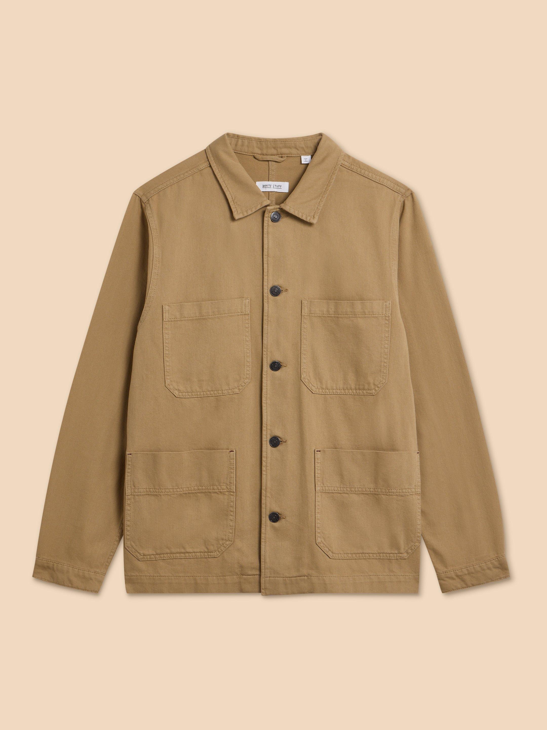 Clayton Workwear Jacket in LIGHT NATURAL | White Stuff