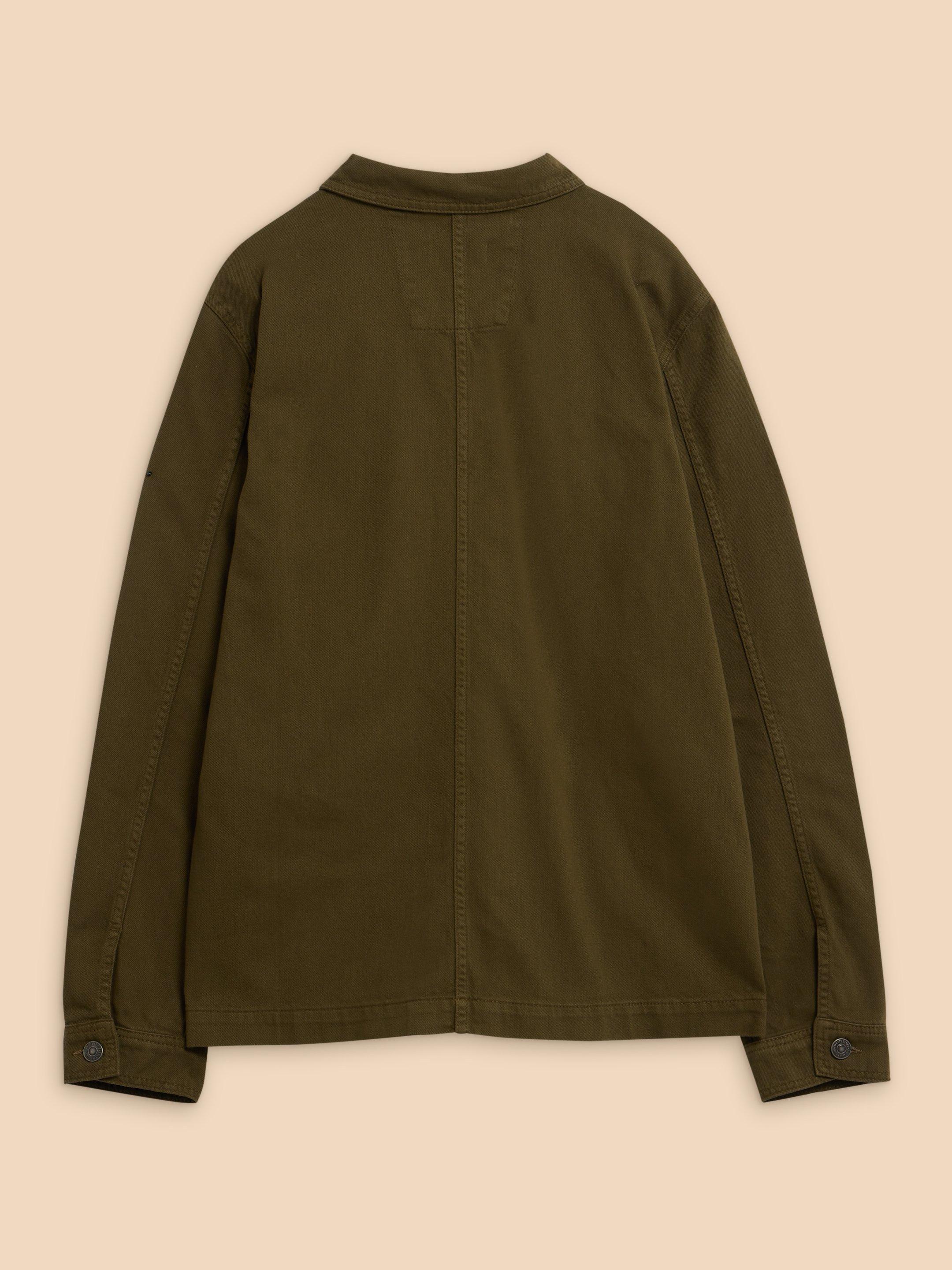 Kynman Workwear Jacket in KHAKI GREEN White Stuff