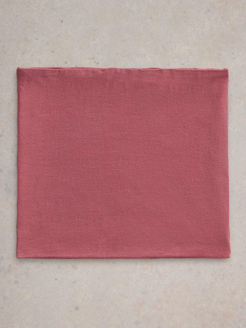 Versatile  Womens Jersey Roll in MID PINK - FLAT BACK